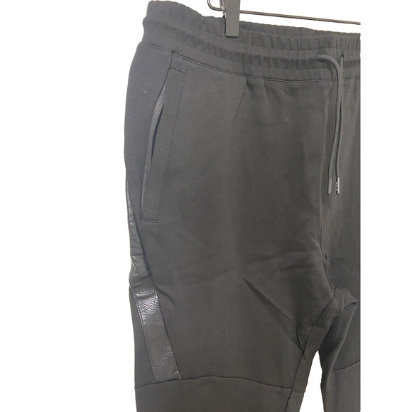 SQUATWOLF Jogger Men's Gym Tampered Pants Black Size XXL EUC - Picture 4 of 9